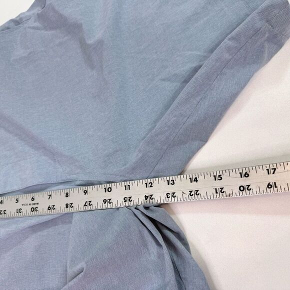 Travis Mathew Shorts Mens 36 Light Blue Pockets Flat Front Belt Loops - Picture 6 of 8